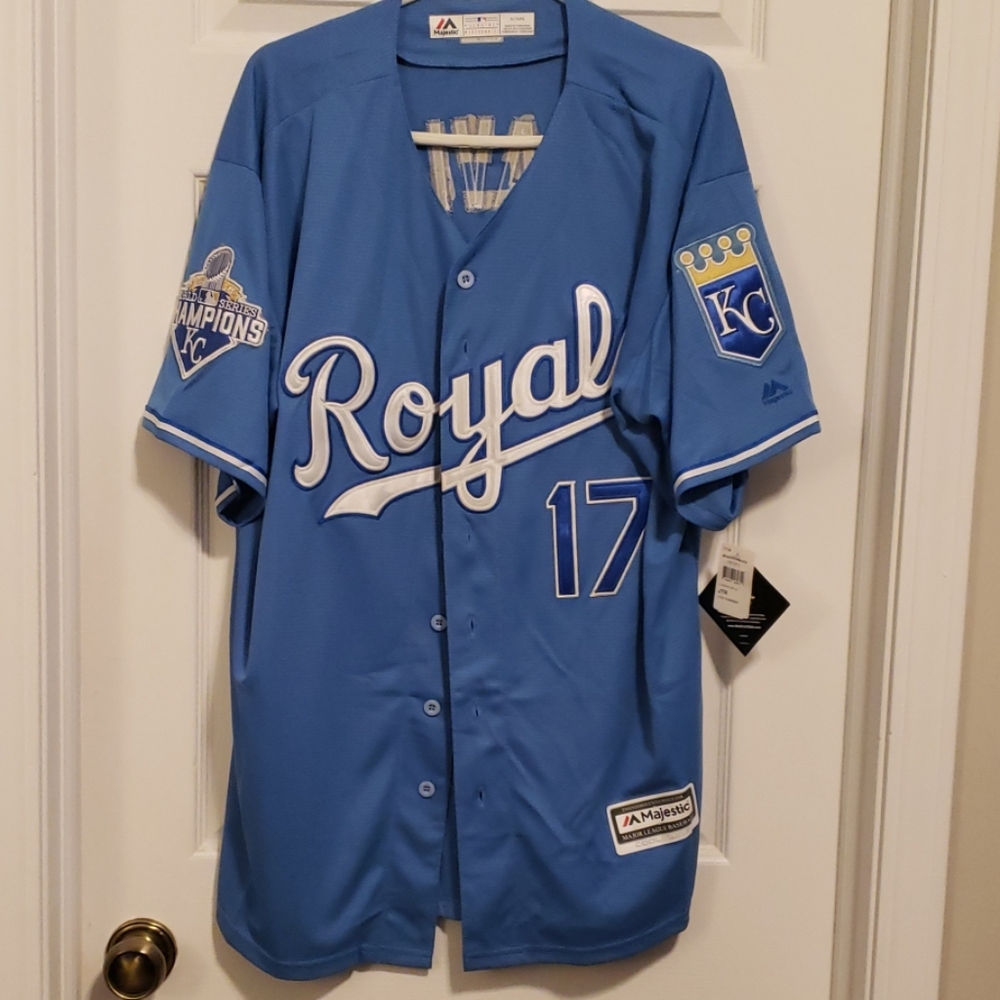 Wade Davis Kansas City Royals Jersey 48